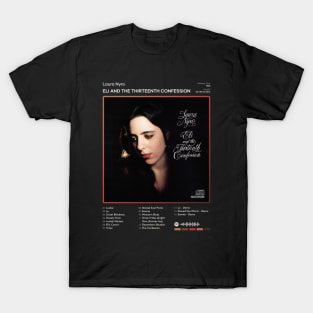 Laura Nyro - Eli And The Thirteenth Confession Tracklist Album T-Shirt